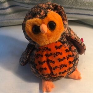 Boo-Hoo owl Halloween beanie baby 2006